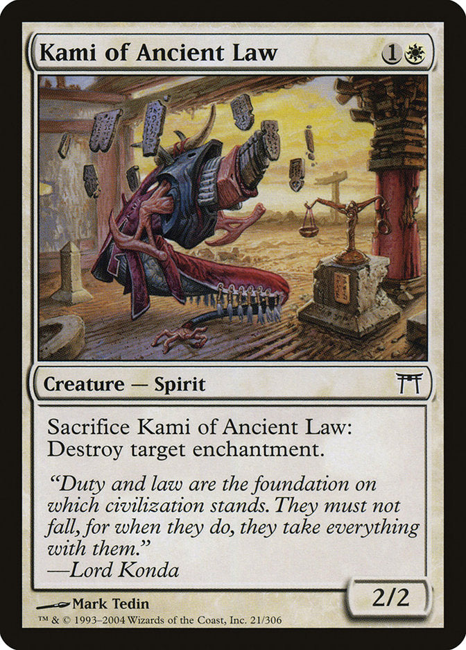 Kami of Ancient Law - CHK-021-NF-STD