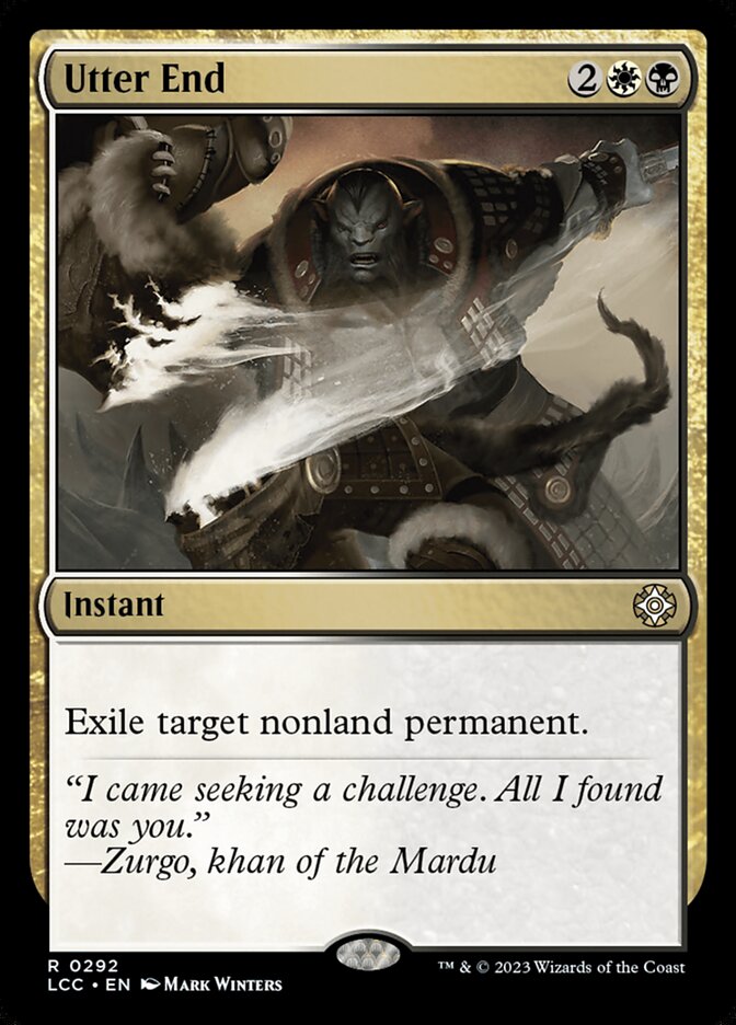Utter End - carta Magic The Gathering
