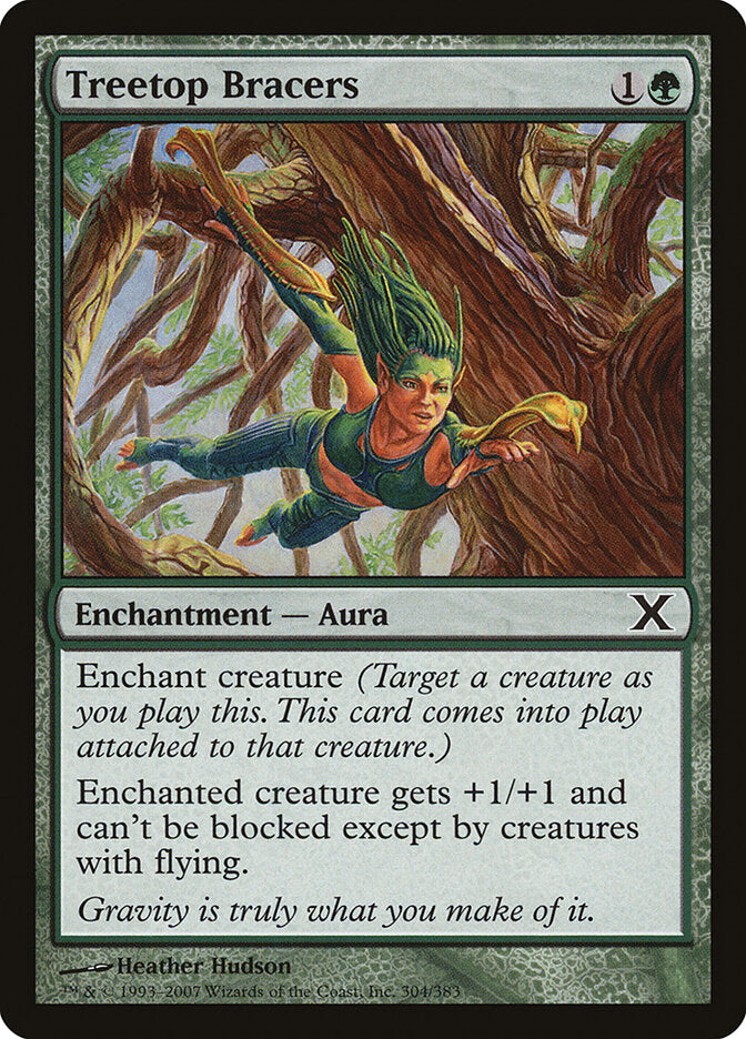 Treetop Bracers - carta Magic The Gathering