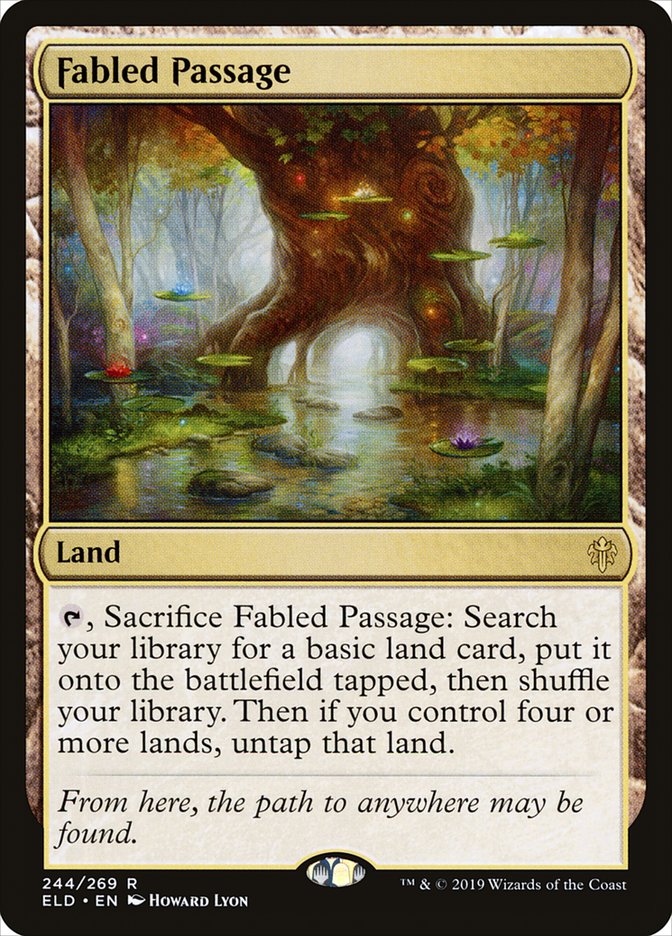 Fabled Passage - carta Magic The Gathering