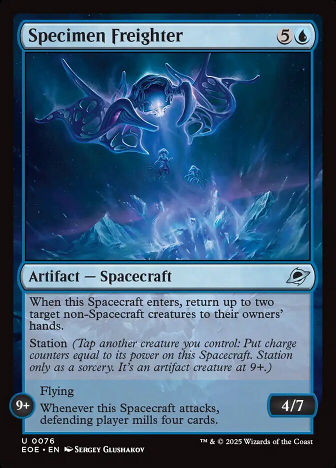 Specimen Freighter - carta Magic The Gathering
