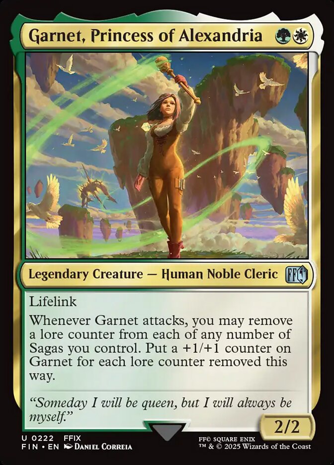 Garnet, Princess of Alexandria - carta Magic The Gathering