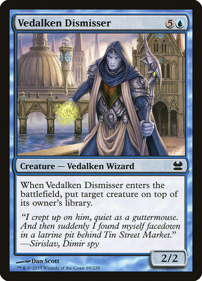 Vedalken Dismisser - carta Magic The Gathering