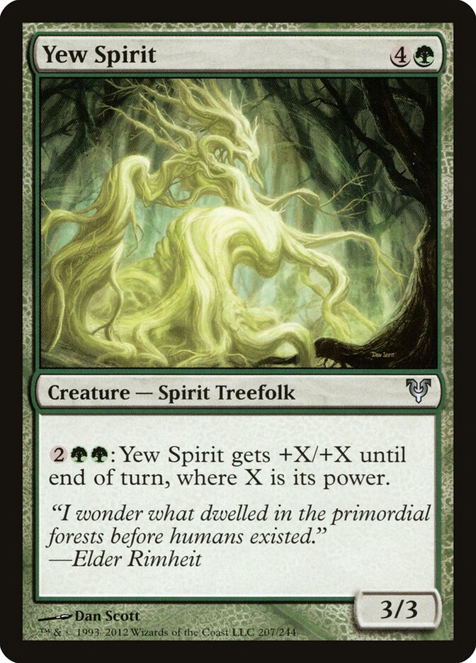 Yew Spirit - carta Magic The Gathering