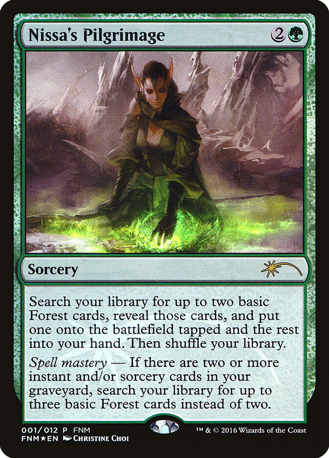 Nissa's Pilgrimage - carta Magic The Gathering