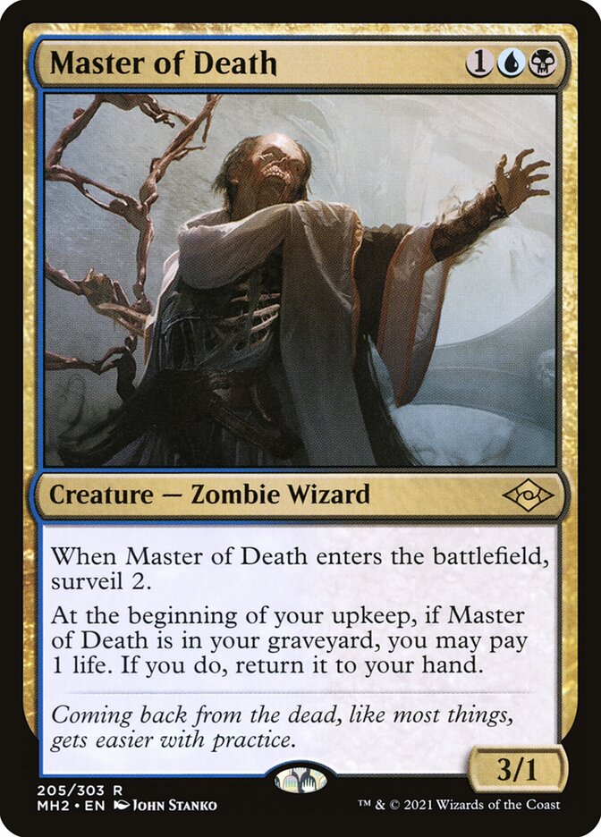 Master of Death - carta Magic The Gathering