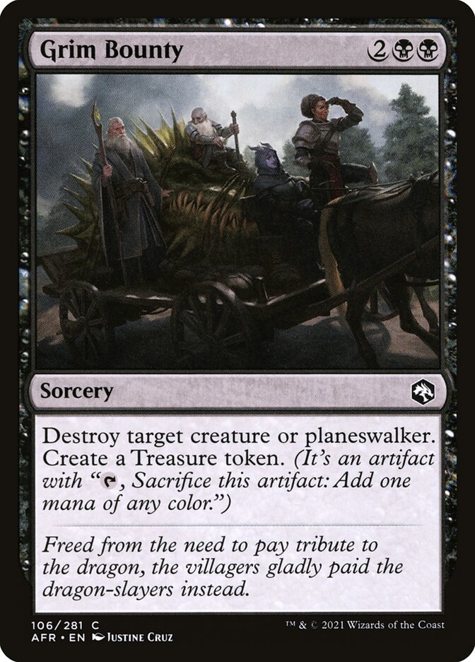 Grim Bounty - carta Magic The Gathering