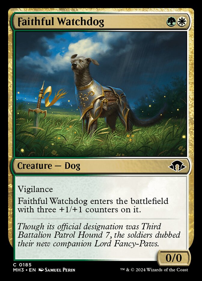 Faithful Watchdog - carta Magic The Gathering
