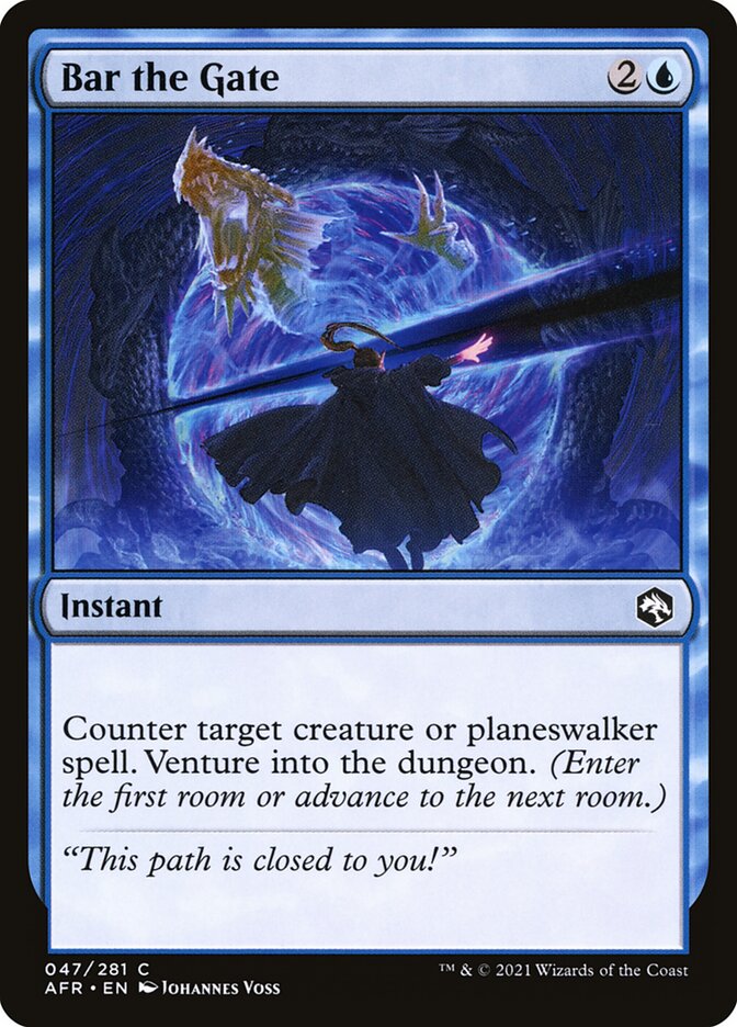Bar the Gate - carta Magic The Gathering
