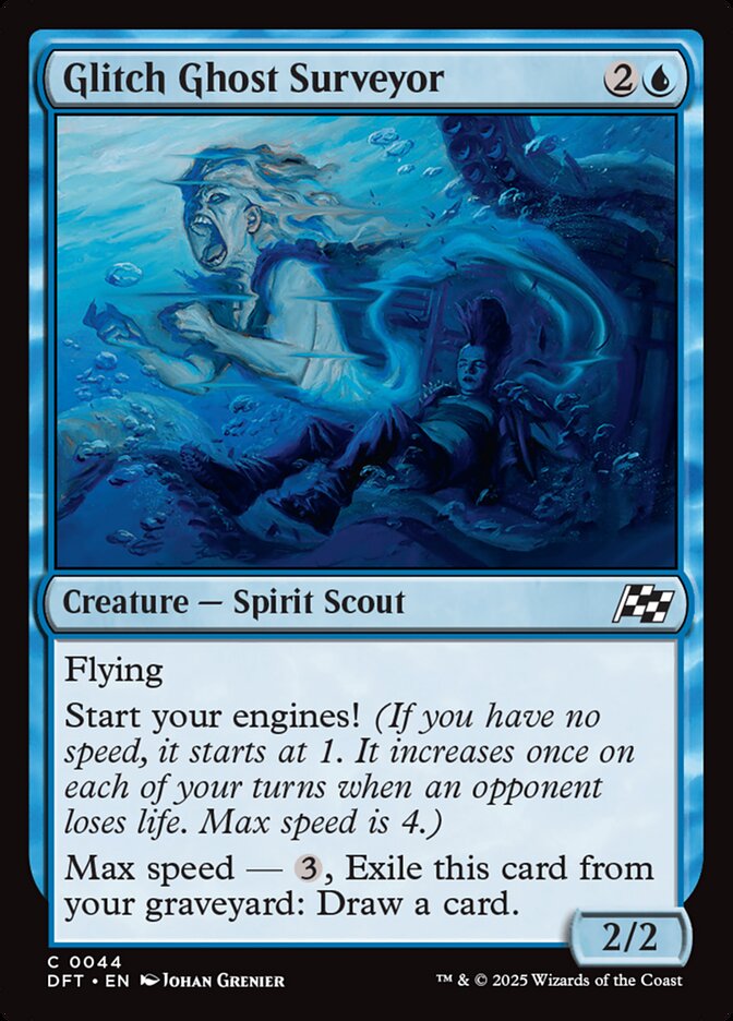 Glitch Ghost Surveyor - carta Magic The Gathering