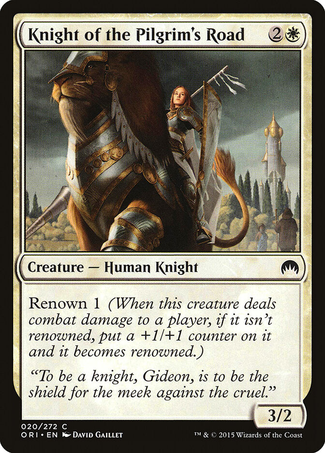Knight of the Pilgrim's Road - carta Magic The Gathering