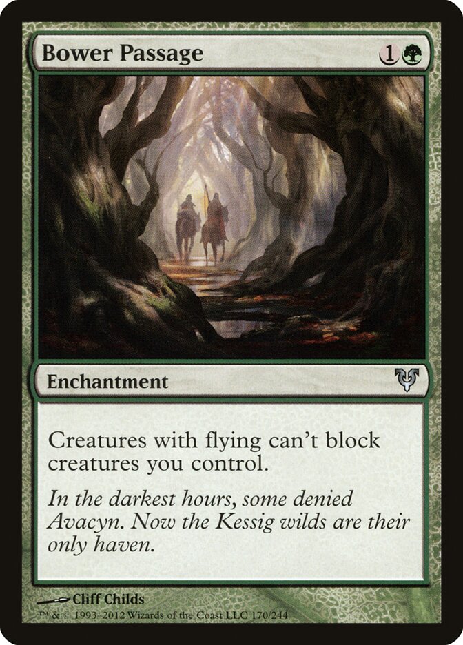 Bower Passage - carta Magic The Gathering