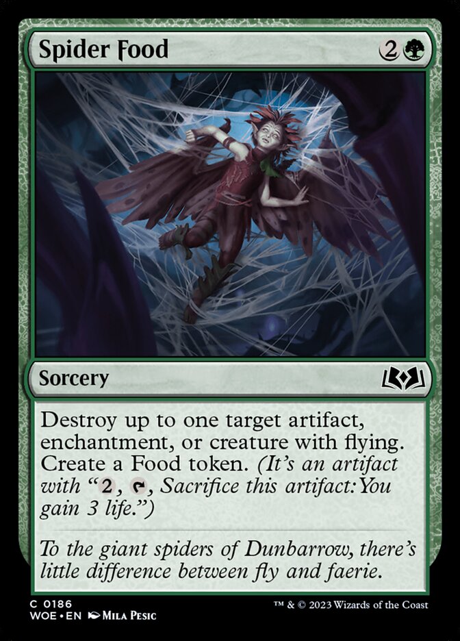 Spider Food - carta Magic The Gathering