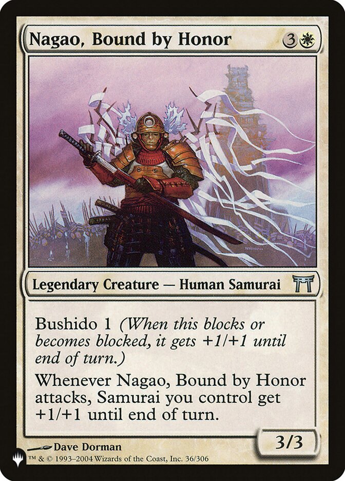 Nagao, Bound by Honor - PLST-CHK-36-NF-STD