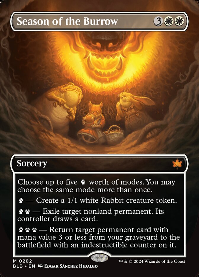 Season of the Burrow - carta Magic The Gathering