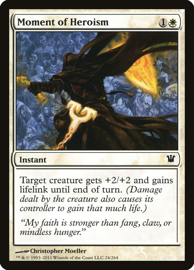 Moment of Heroism - carta Magic The Gathering