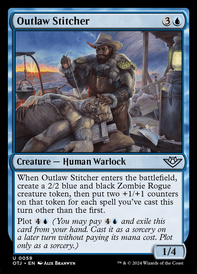 Outlaw Stitcher - carta Magic The Gathering