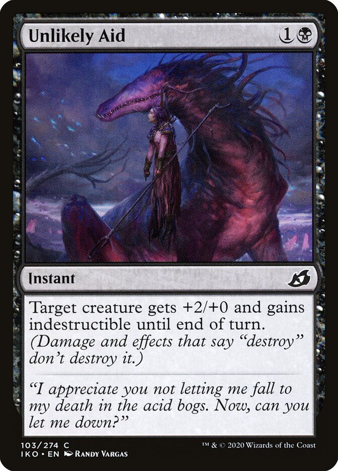 Unlikely Aid - carta Magic The Gathering