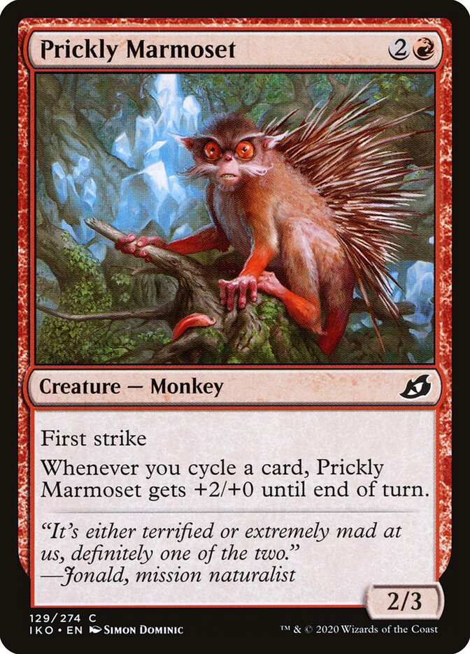 Prickly Marmoset - carta Magic The Gathering