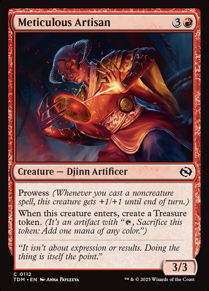 Meticulous Artisan - carta Magic The Gathering