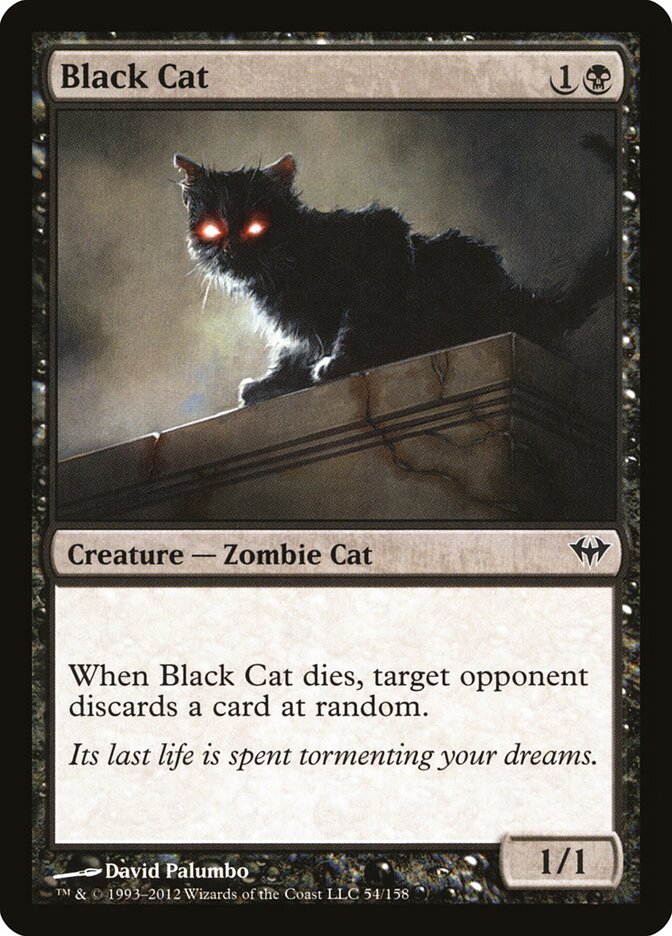 Black Cat - carta Magic The Gathering