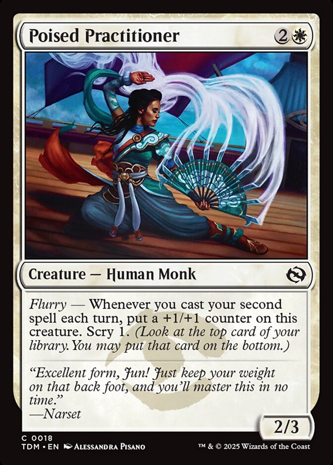Poised Practitioner - carta Magic The Gathering