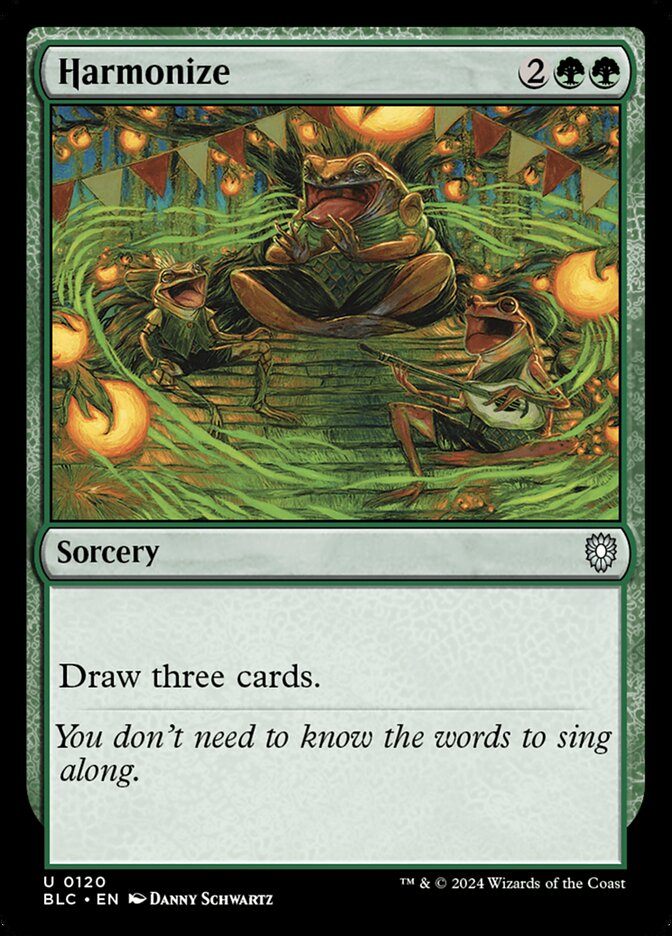 Harmonize - carta Magic The Gathering