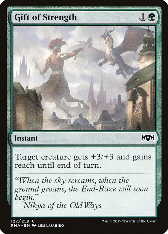 Gift of Strength - carta Magic The Gathering