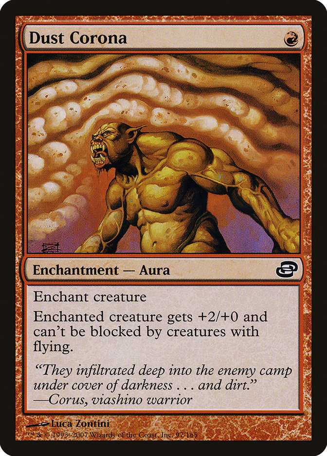 Dust Corona - carta Magic The Gathering