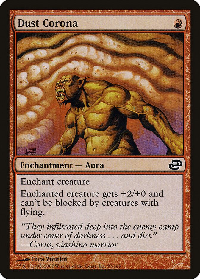Dust Corona - carta Magic The Gathering