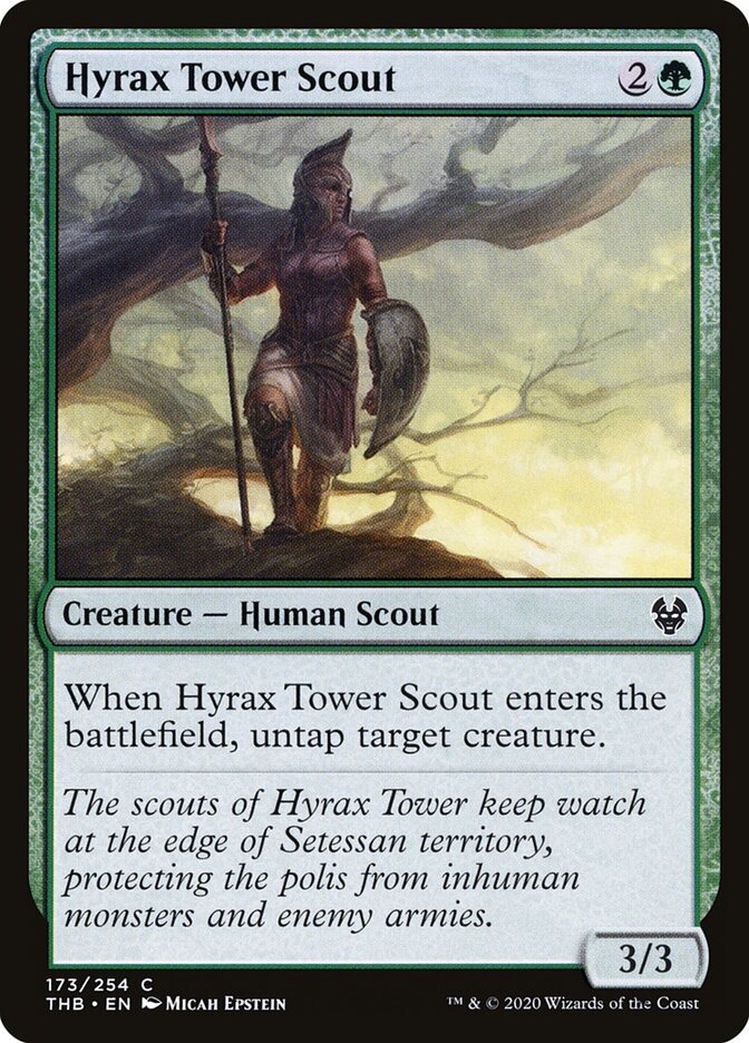 Hyrax Tower Scout - carta Magic The Gathering