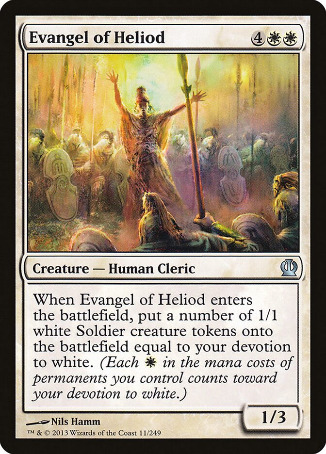 Evangel of Heliod - carta Magic The Gathering