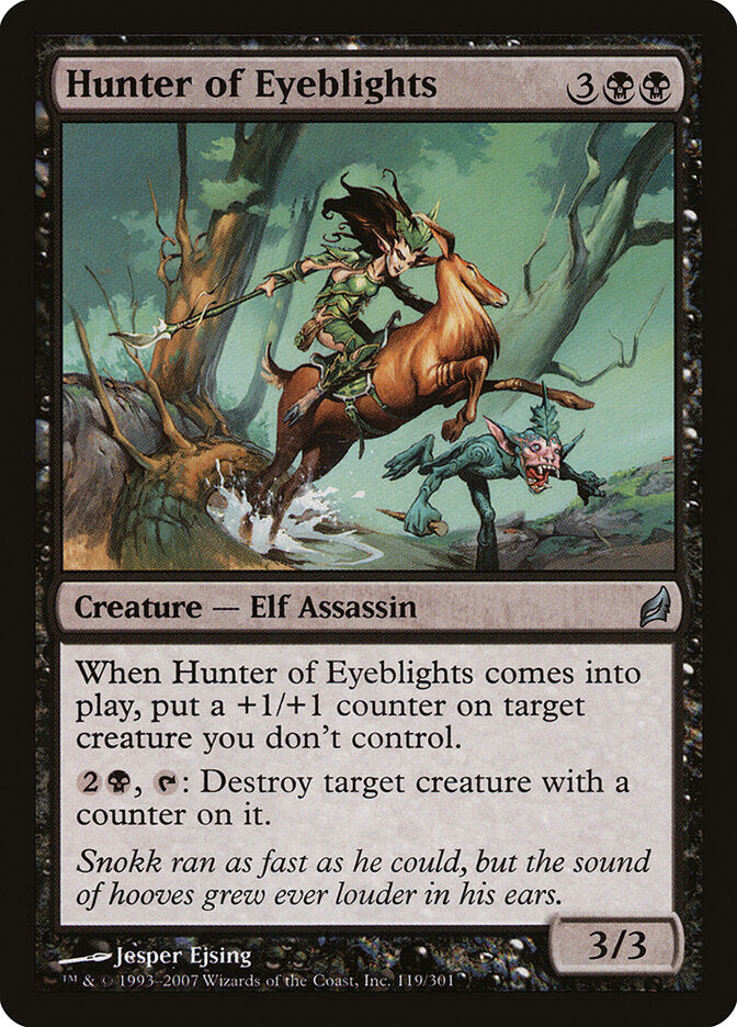 Hunter of Eyeblights - carta Magic The Gathering
