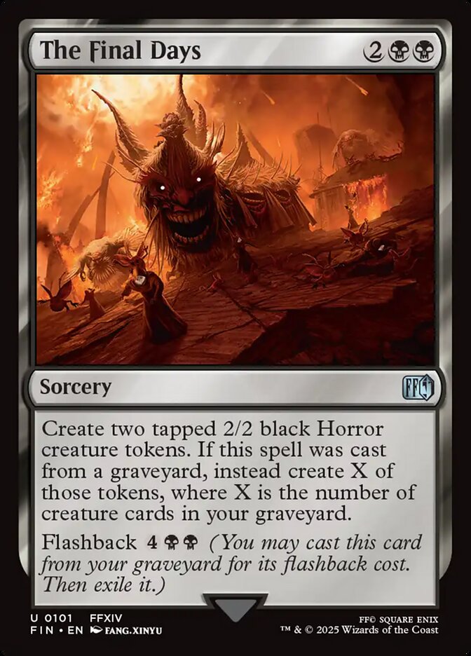 The Final Days - carta Magic The Gathering