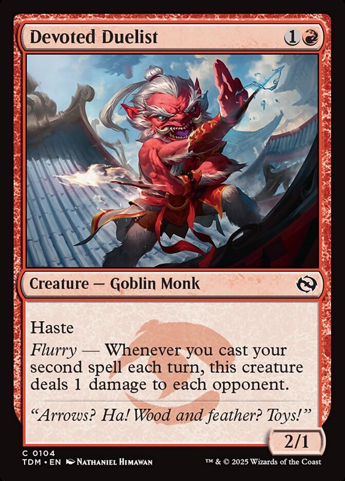 Devoted Duelist - carta Magic The Gathering