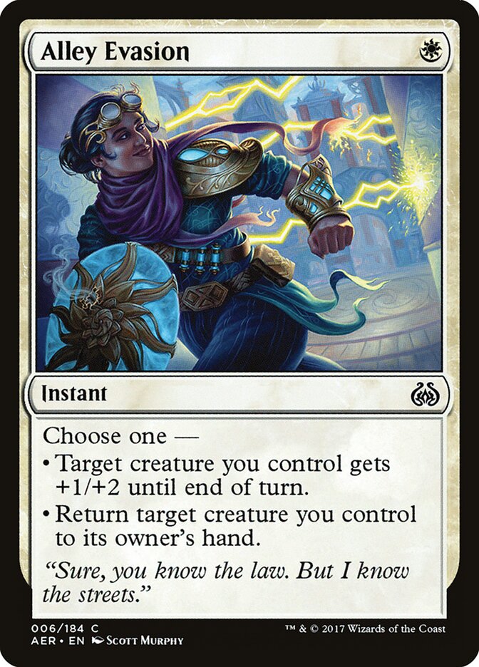 Alley Evasion - carta Magic The Gathering