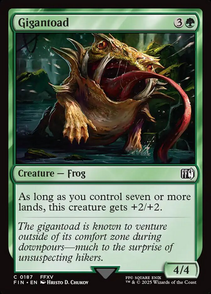 Gigantoad - carta Magic The Gathering