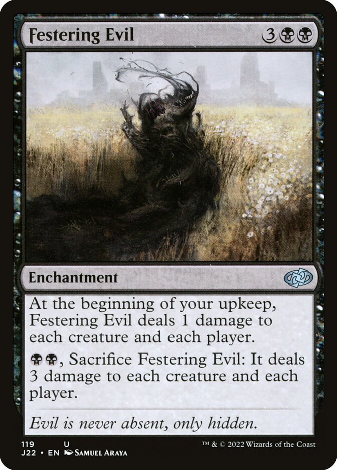 Festering Evil - carta Magic The Gathering