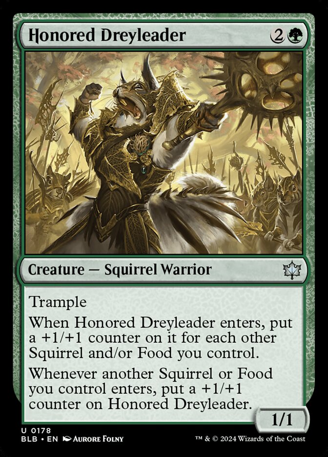 Honored Dreyleader - carta Magic The Gathering
