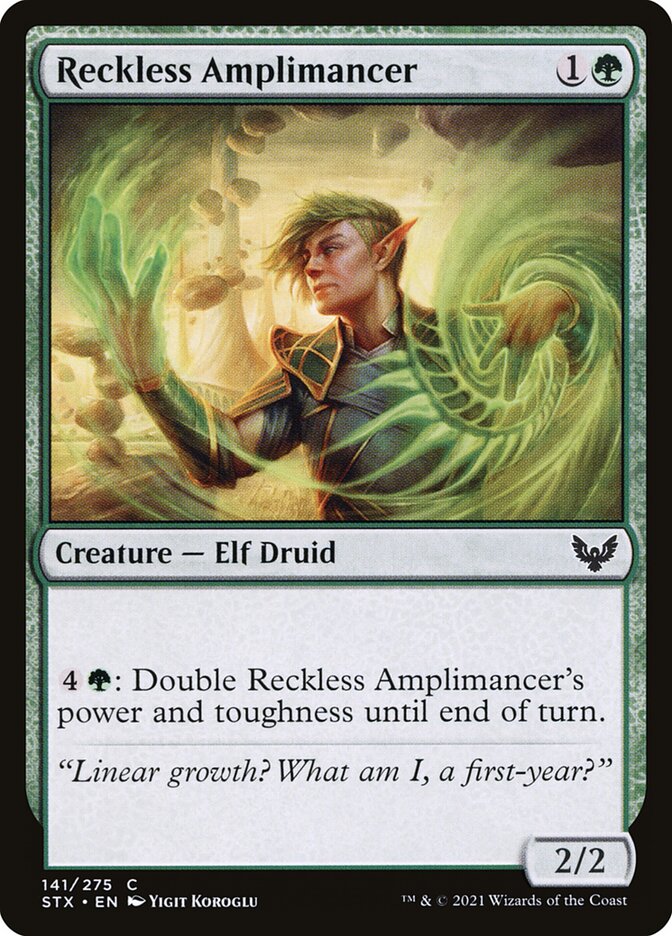 Reckless Amplimancer - carta Magic The Gathering