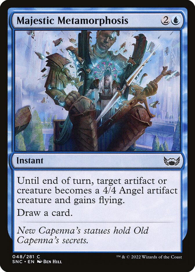 Majestic Metamorphosis - carta Magic The Gathering