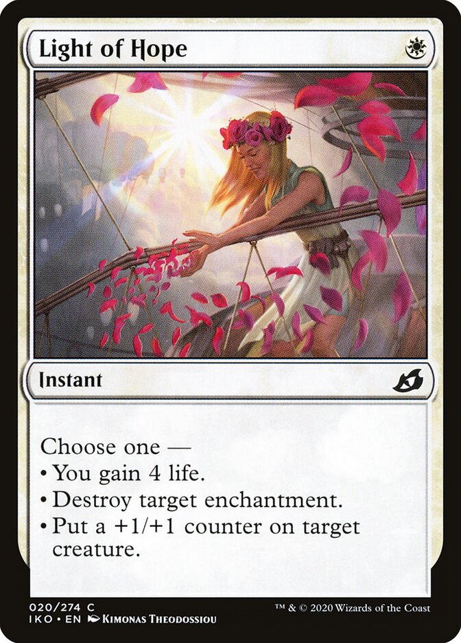 Light of Hope - carta Magic The Gathering