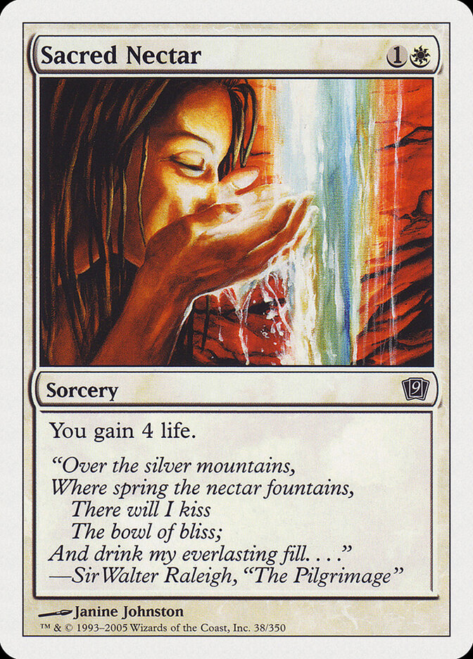 Sacred Nectar - carta Magic The Gathering