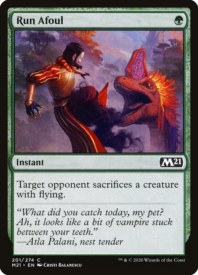 Run Afoul - carta Magic The Gathering