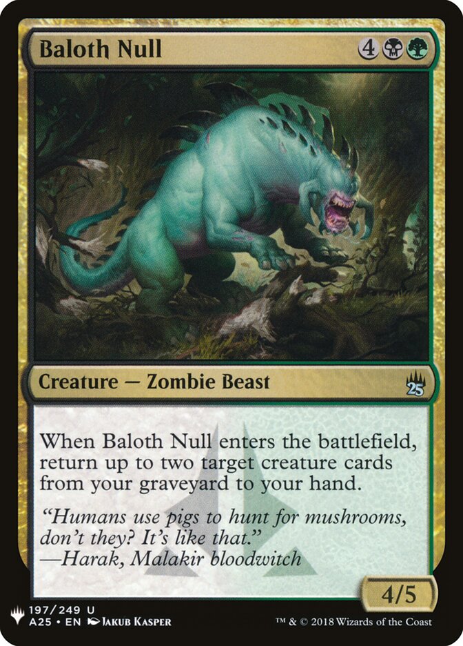Baloth Null - carta Magic The Gathering