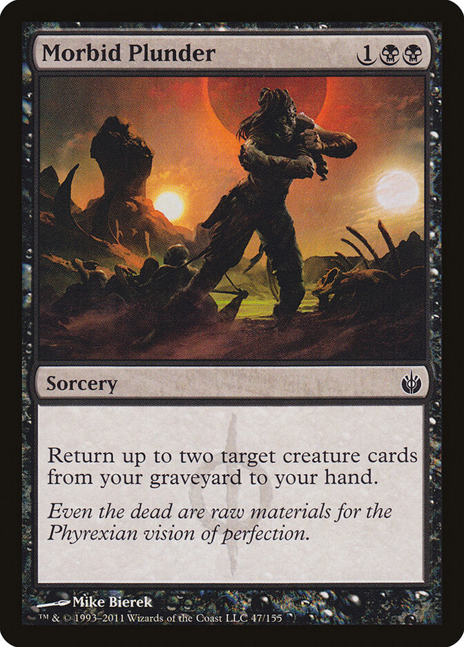 Morbid Plunder - carta Magic The Gathering