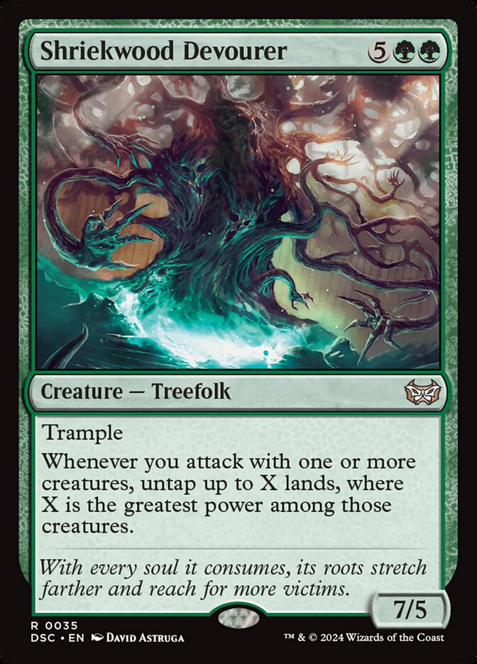 Shriekwood Devourer - carta Magic The Gathering