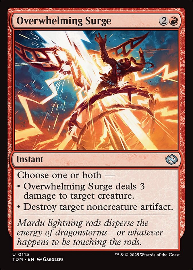 Overwhelming Surge - carta Magic The Gathering