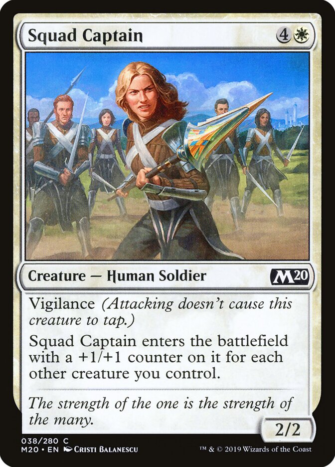 Squad Captain - carta Magic The Gathering