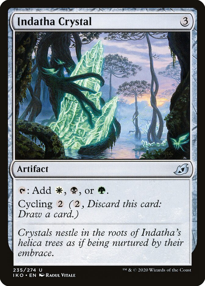 Indatha Crystal - carta Magic The Gathering